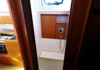 sailing yacht bavaria 46 cruiser sailing yacht interior galley and shower 1